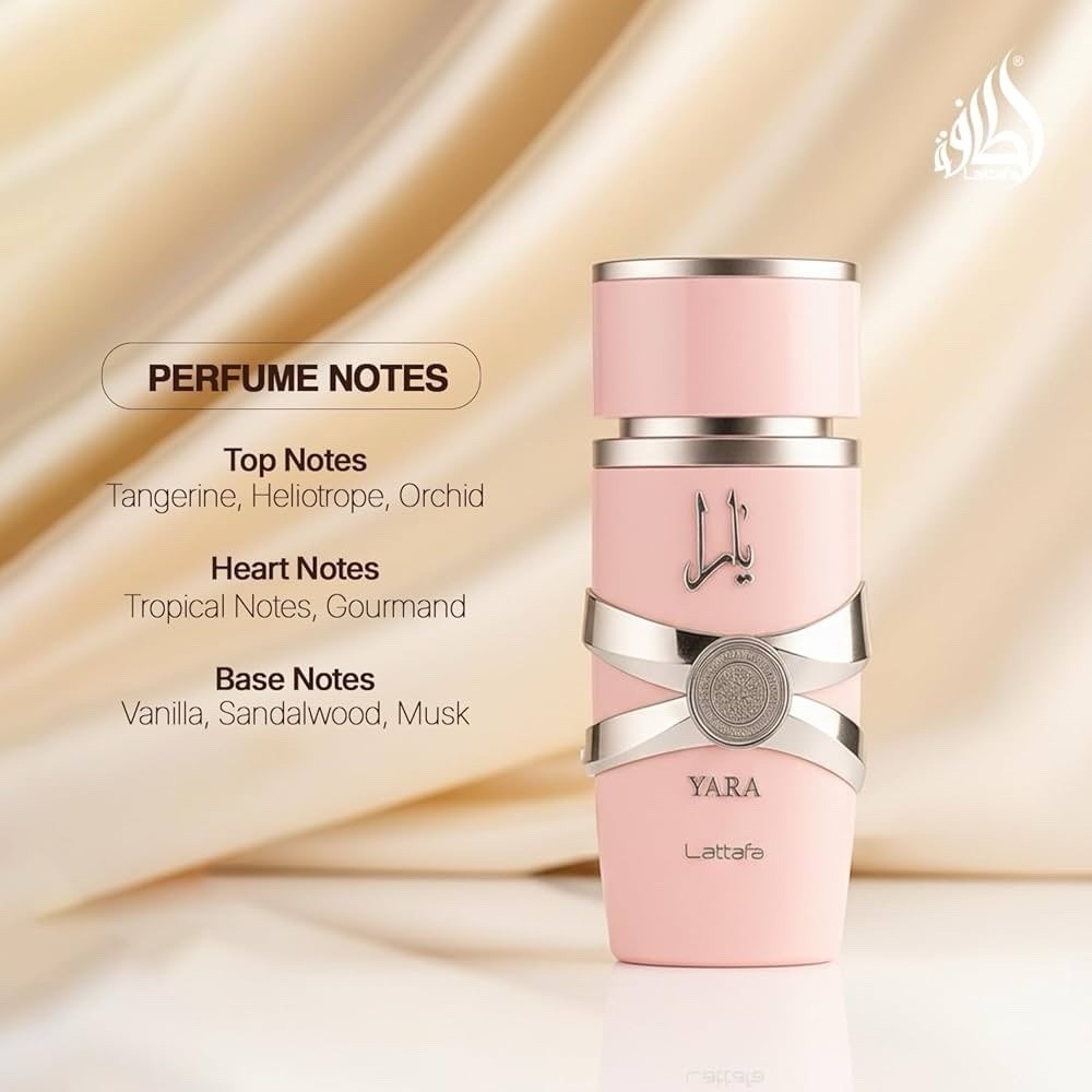 Lattafa Yara 3.4‎ fl oz Women's Eau de Perfume NEW Sealed